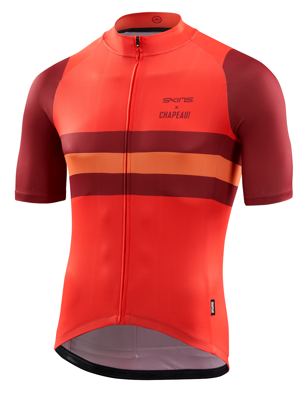 SKINS MEN'S CYCLE X CHAPEAU JERSEY - BRIGHT RED