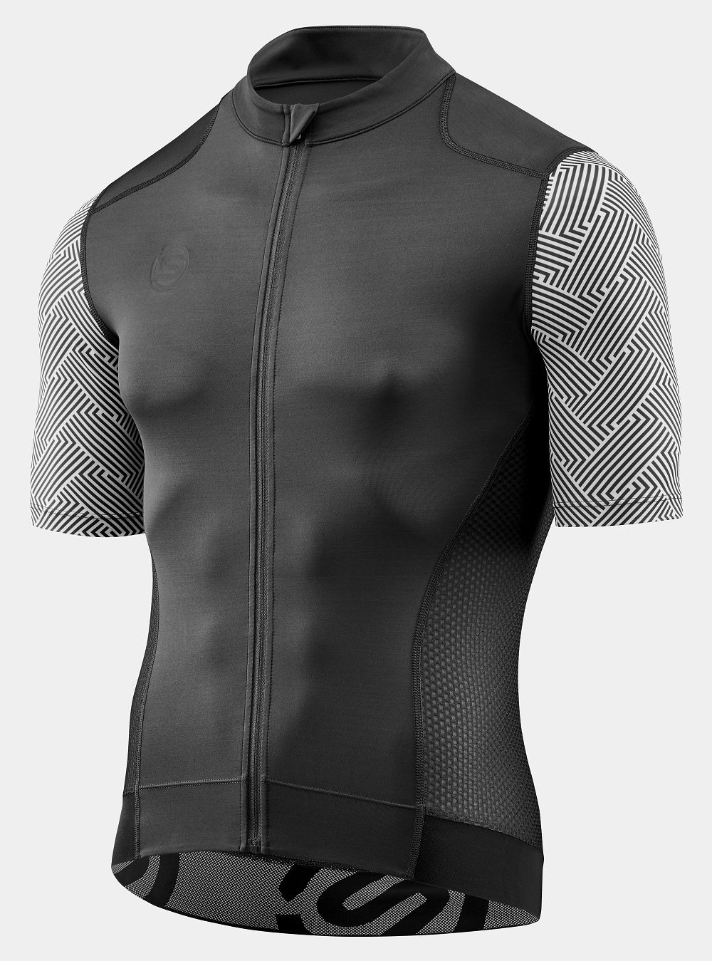 SKINS MEN'S CYCLE ELITE JERSEY - GRAPHITE