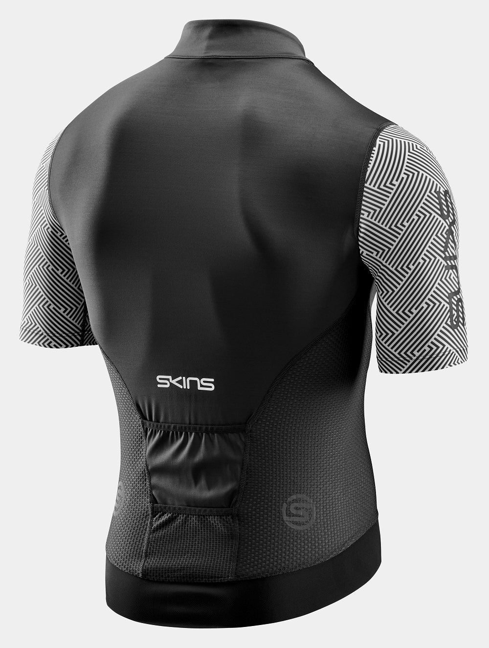 SKINS MEN'S CYCLE ELITE JERSEY - GRAPHITE