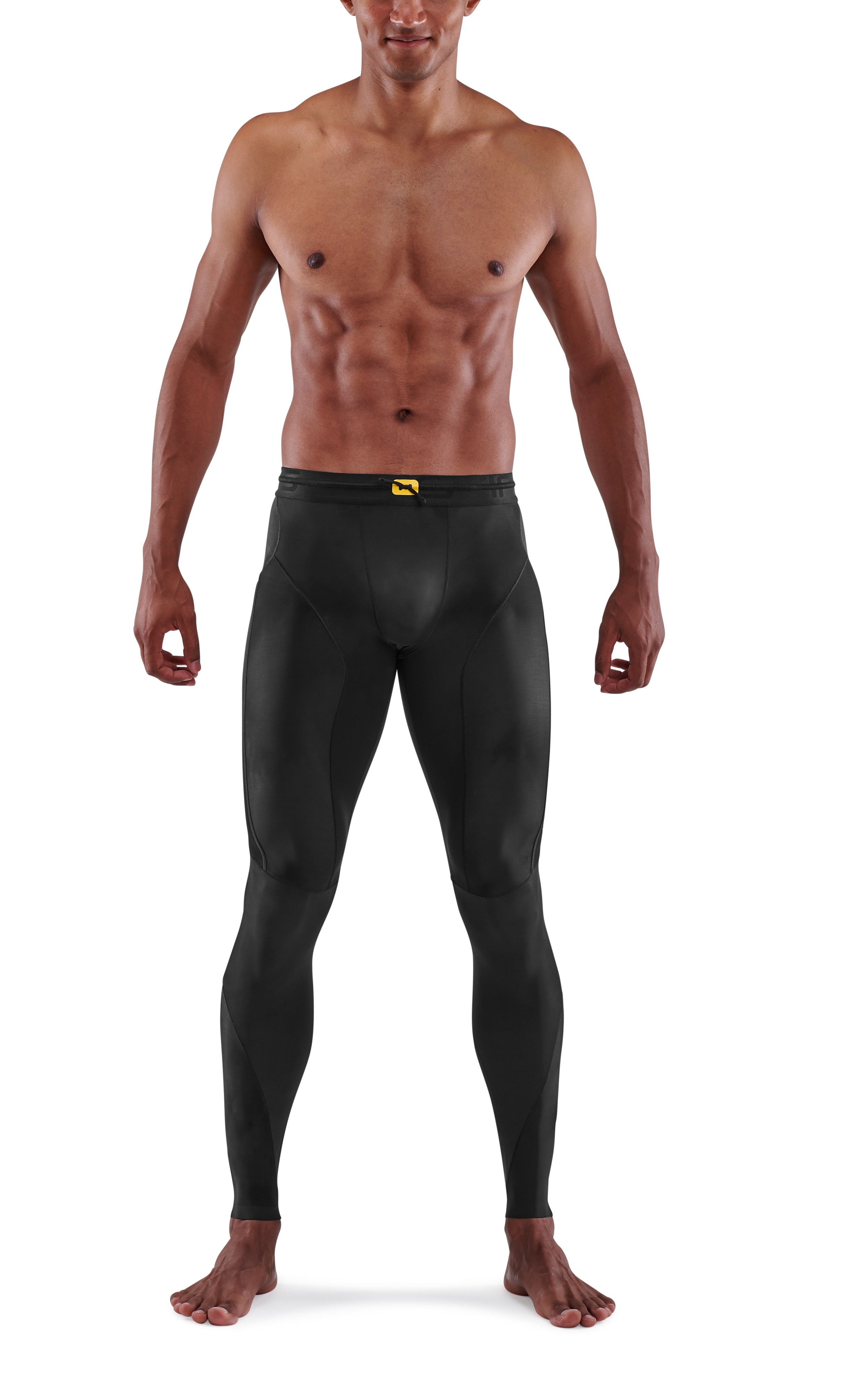 SKINS MEN'S COMPRESSION LONG TIGHTS 5-SERIES - BLACK