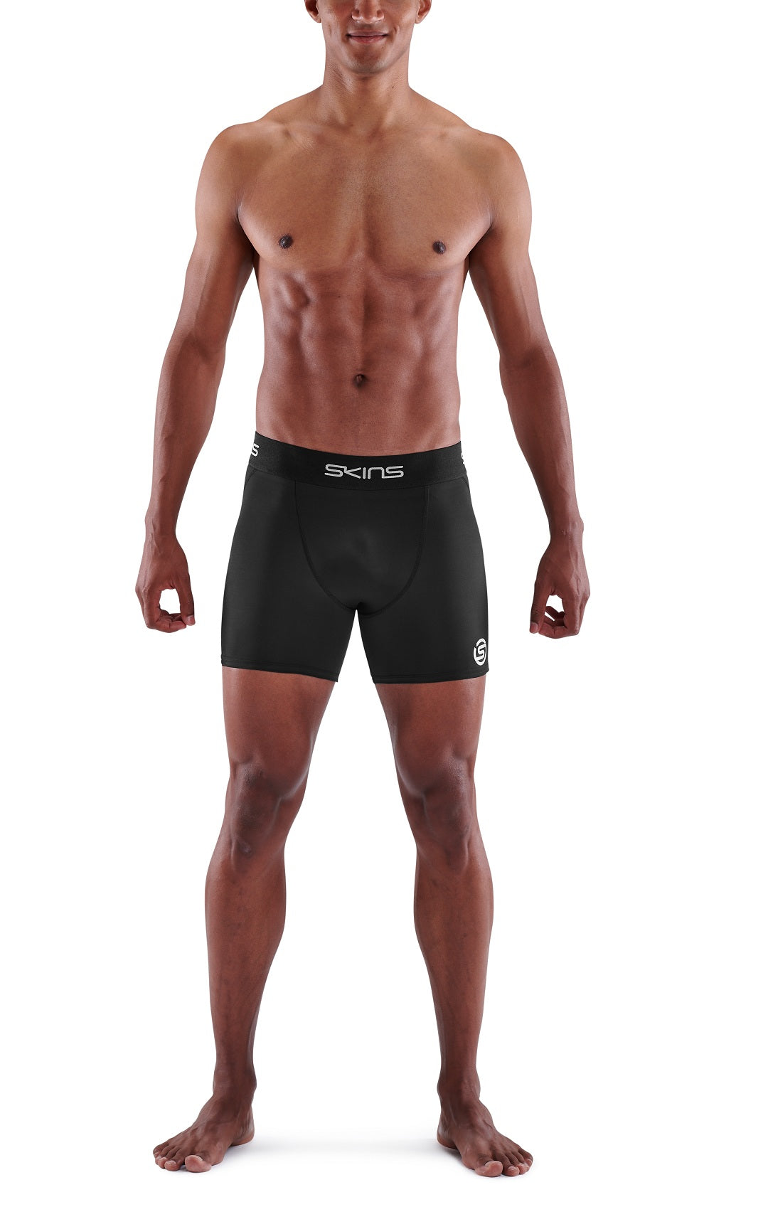 SKINS MEN'S COMPRESSION SHORTS 1-SERIES - BLACK