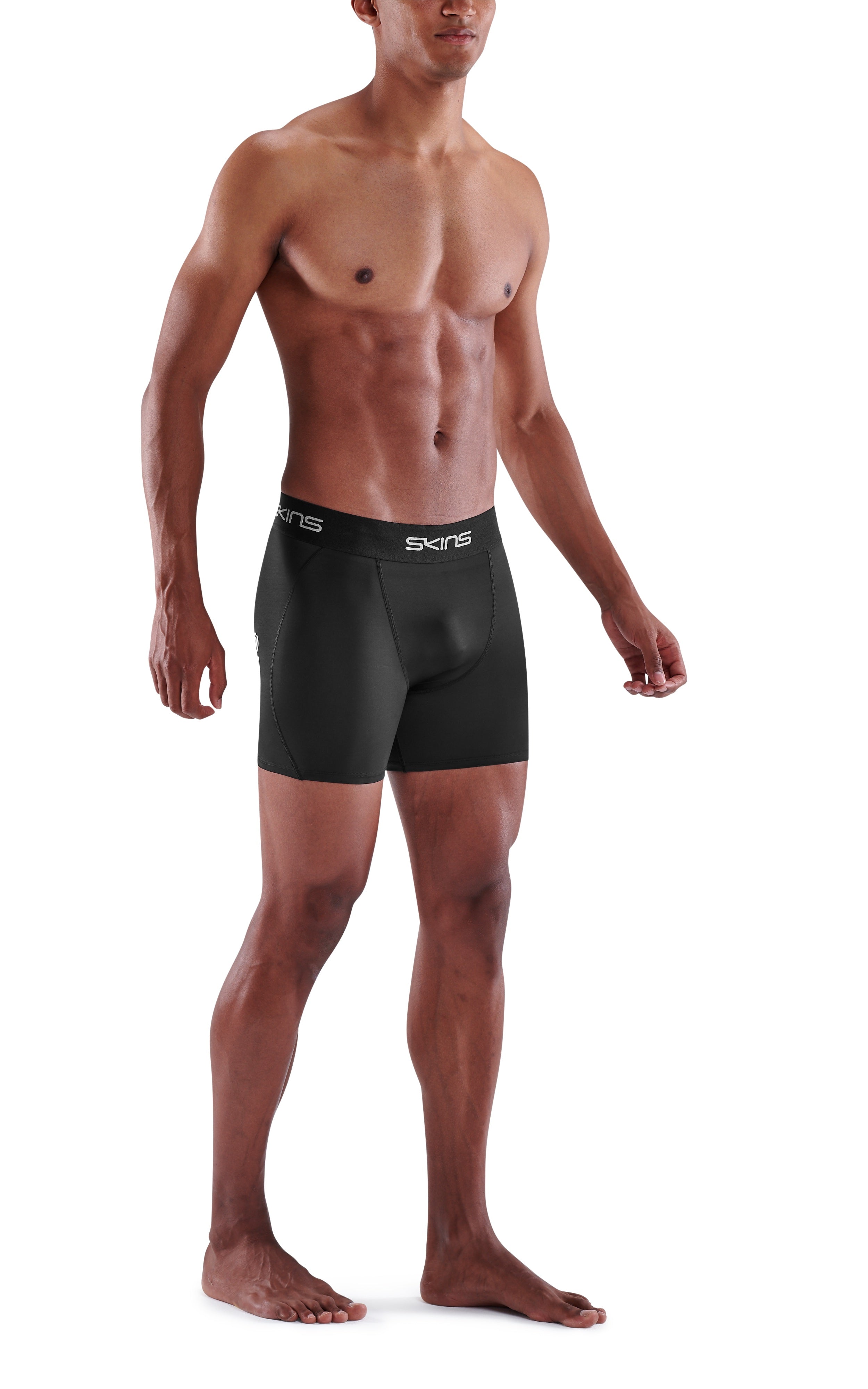 SKINS MEN'S COMPRESSION SHORTS 1-SERIES - BLACK