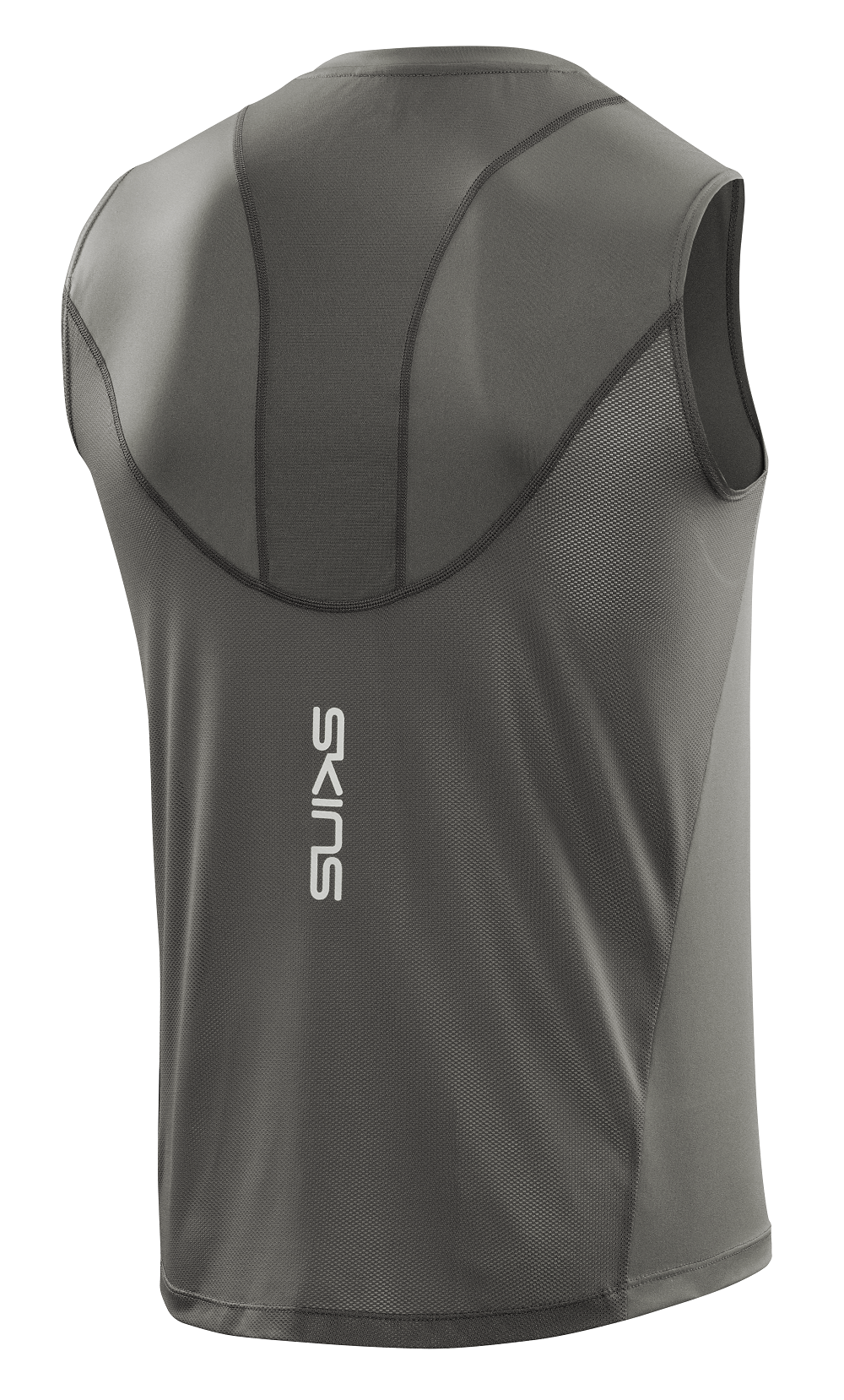 SKINS MEN'S ACTIVEWEAR TANK TOP 3-SERIES - CHARCOAL