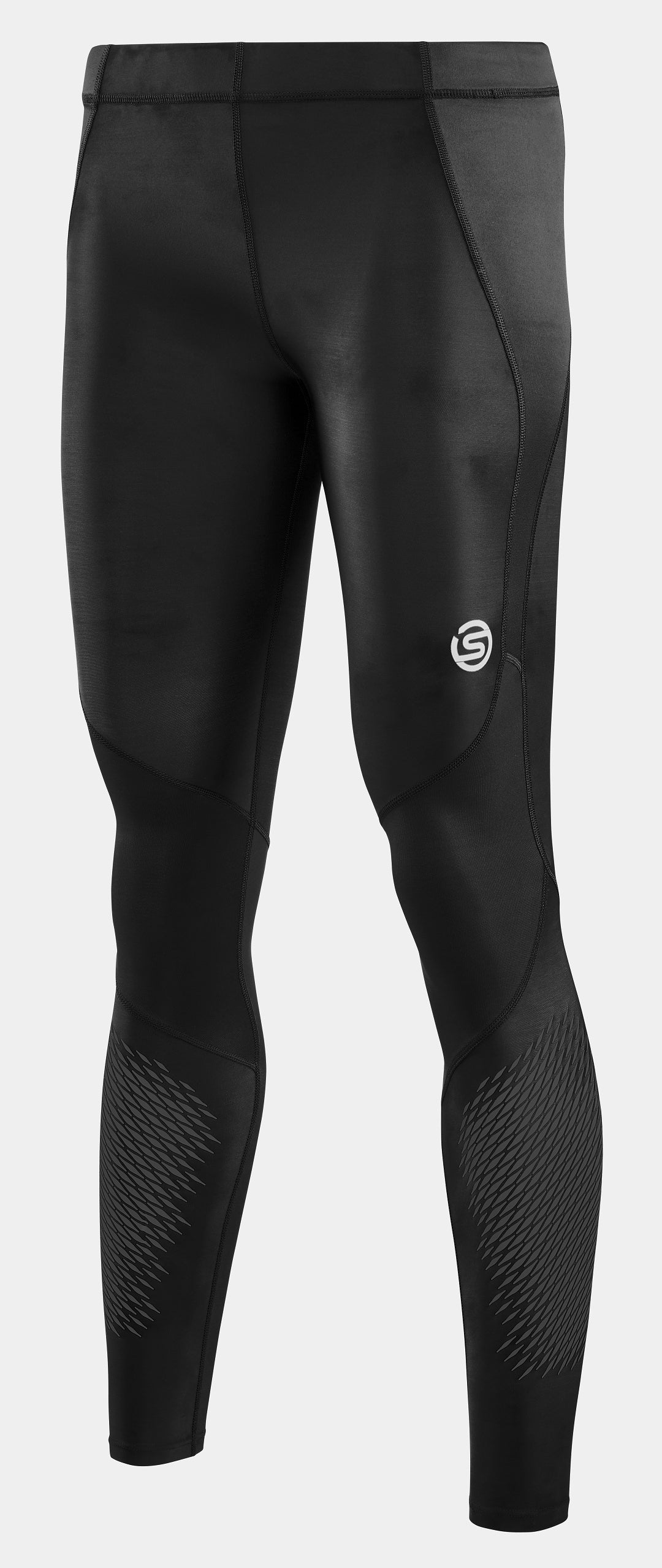 SKINS WOMEN'S COMPRESSION 400 LONG TIGHTS 3-SERIES - BLACK/STARS