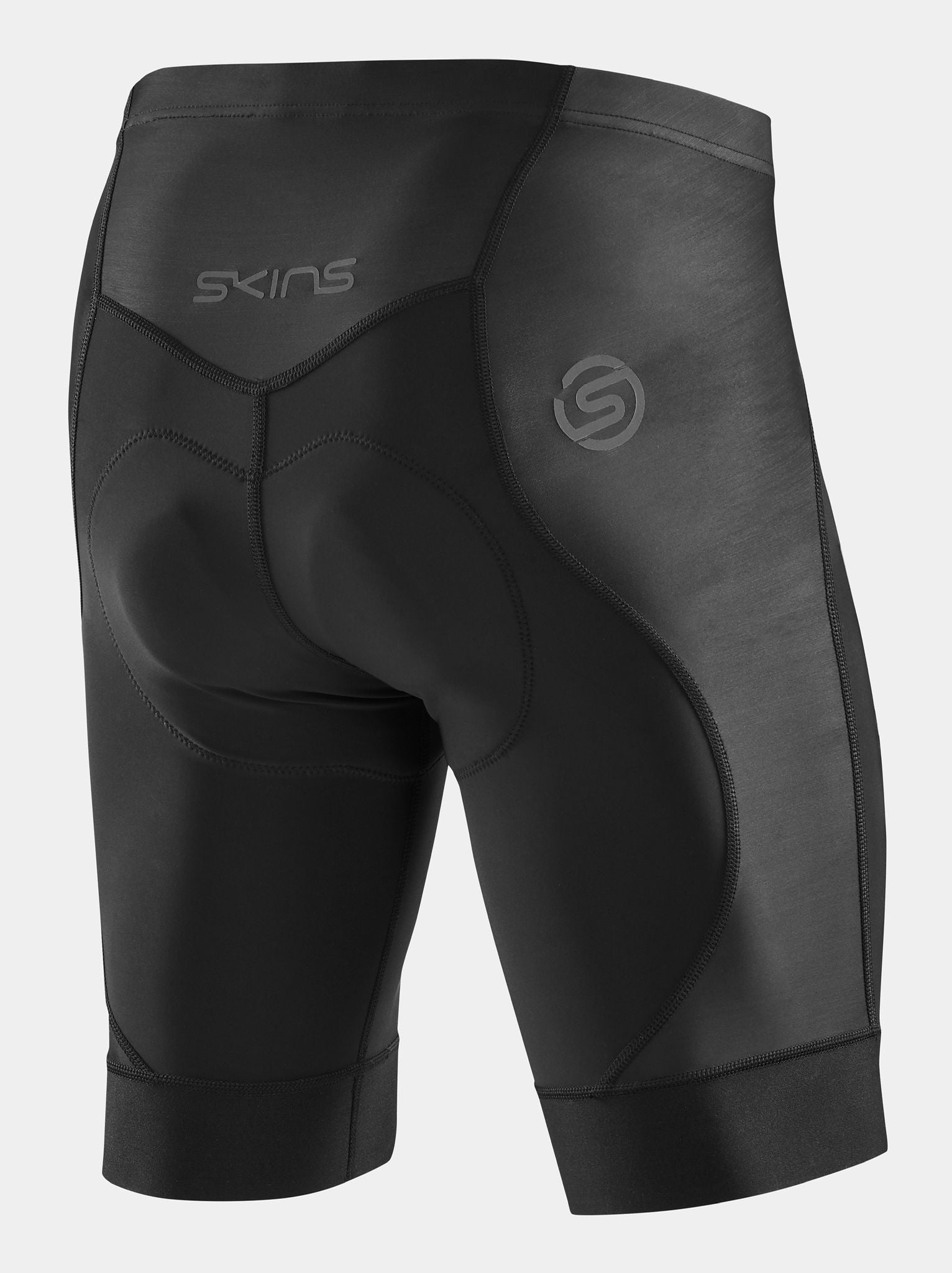 SKINS COMPRESSION MEN'S CYCLE SHORTS - BLACK