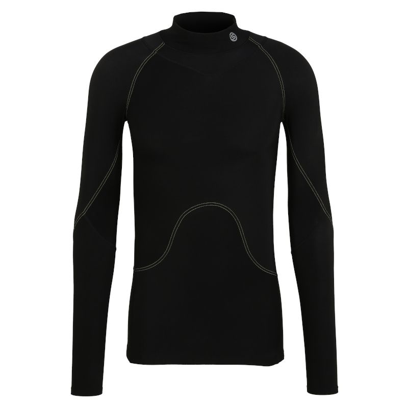 SKINS MEN'S COMPRESSION THERMAL LONG SLEEVE TOPS 3-SERIES - BLACK