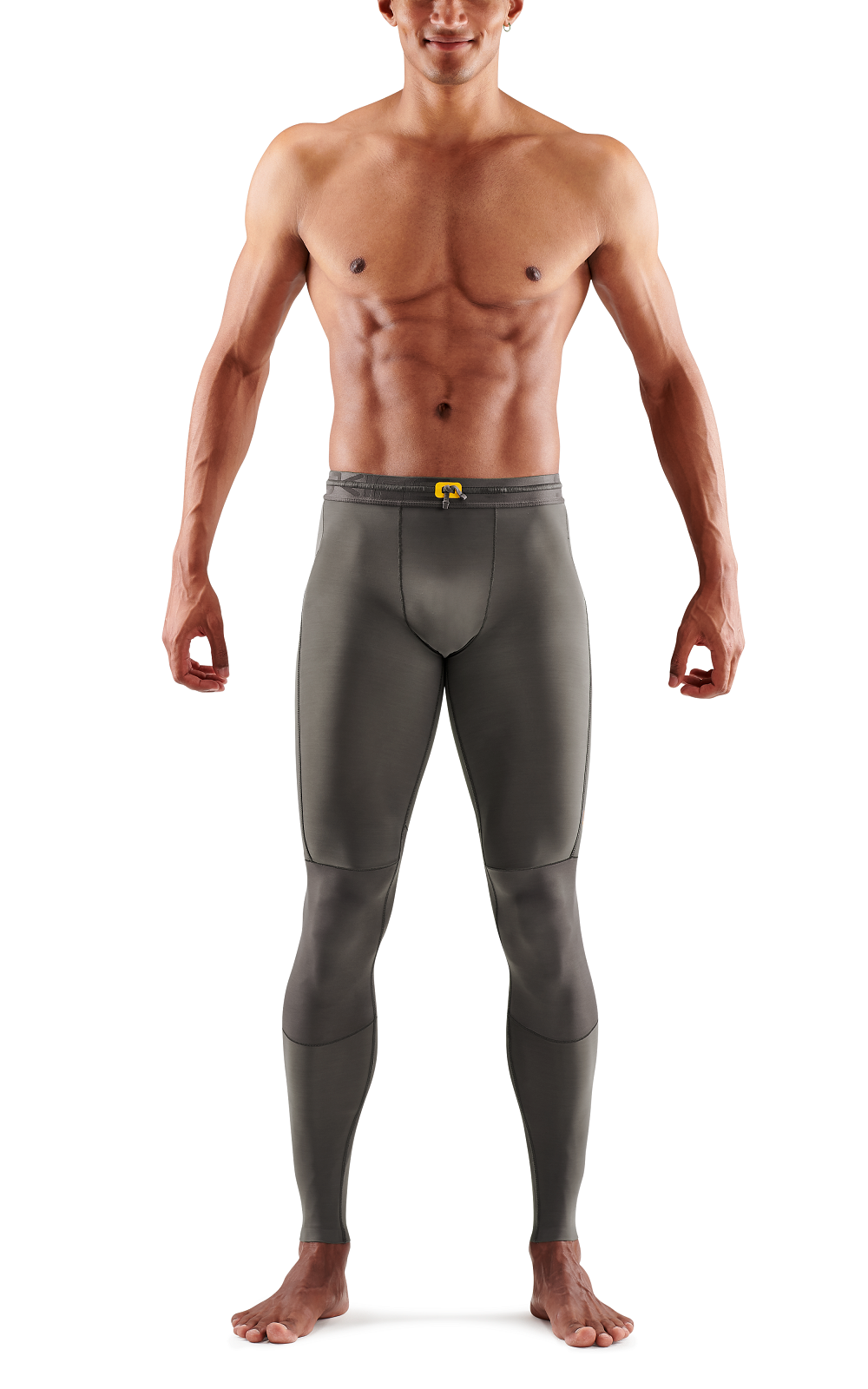 SKINS MEN'S COMPRESSION LONG TIGHTS 5-SERIES - CHARCOAL