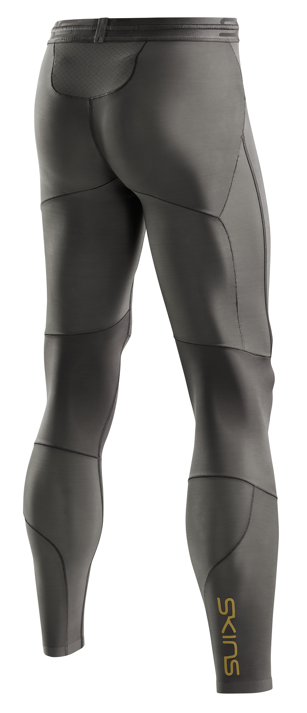 SKINS MEN'S COMPRESSION LONG TIGHTS 5-SERIES - CHARCOAL