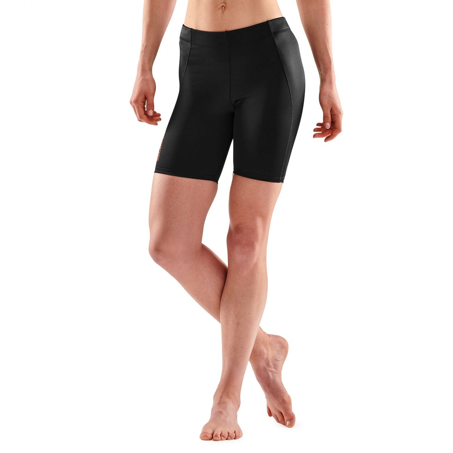 SKINS WOMEN'S SERIES 5 POWER SHORTS - BLACK