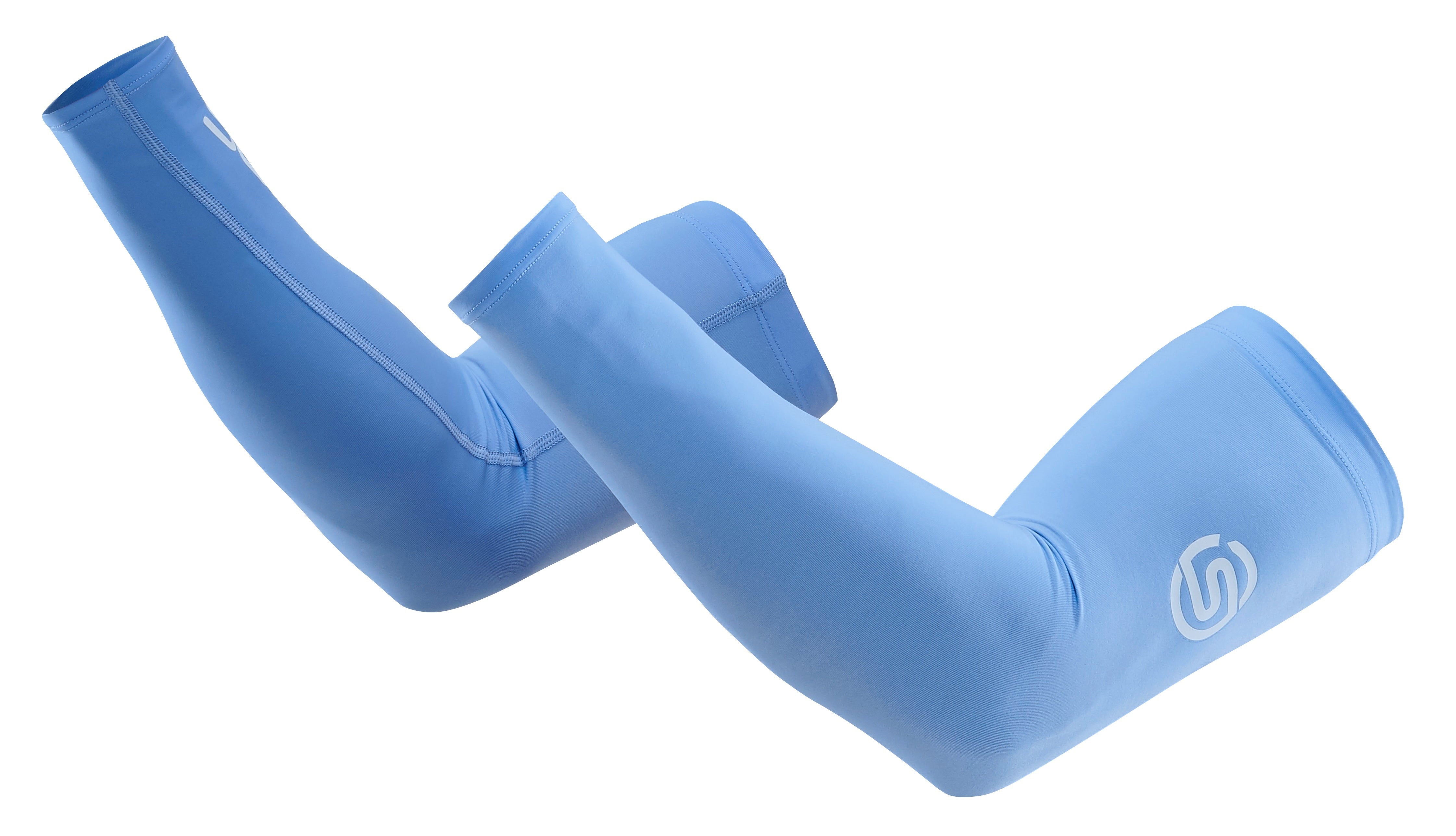 SKINS UNISEX'S COMPRESSION ARM SLEEVE 1-SERIES - SKY BLUE