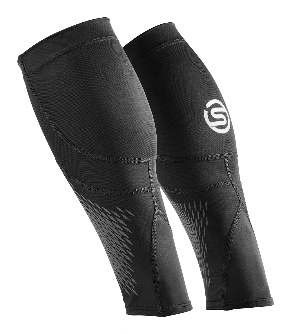 SKINS UNISEX COMPRESSION MX CALF SLEEVE 3-SERIES - BLACK STARS