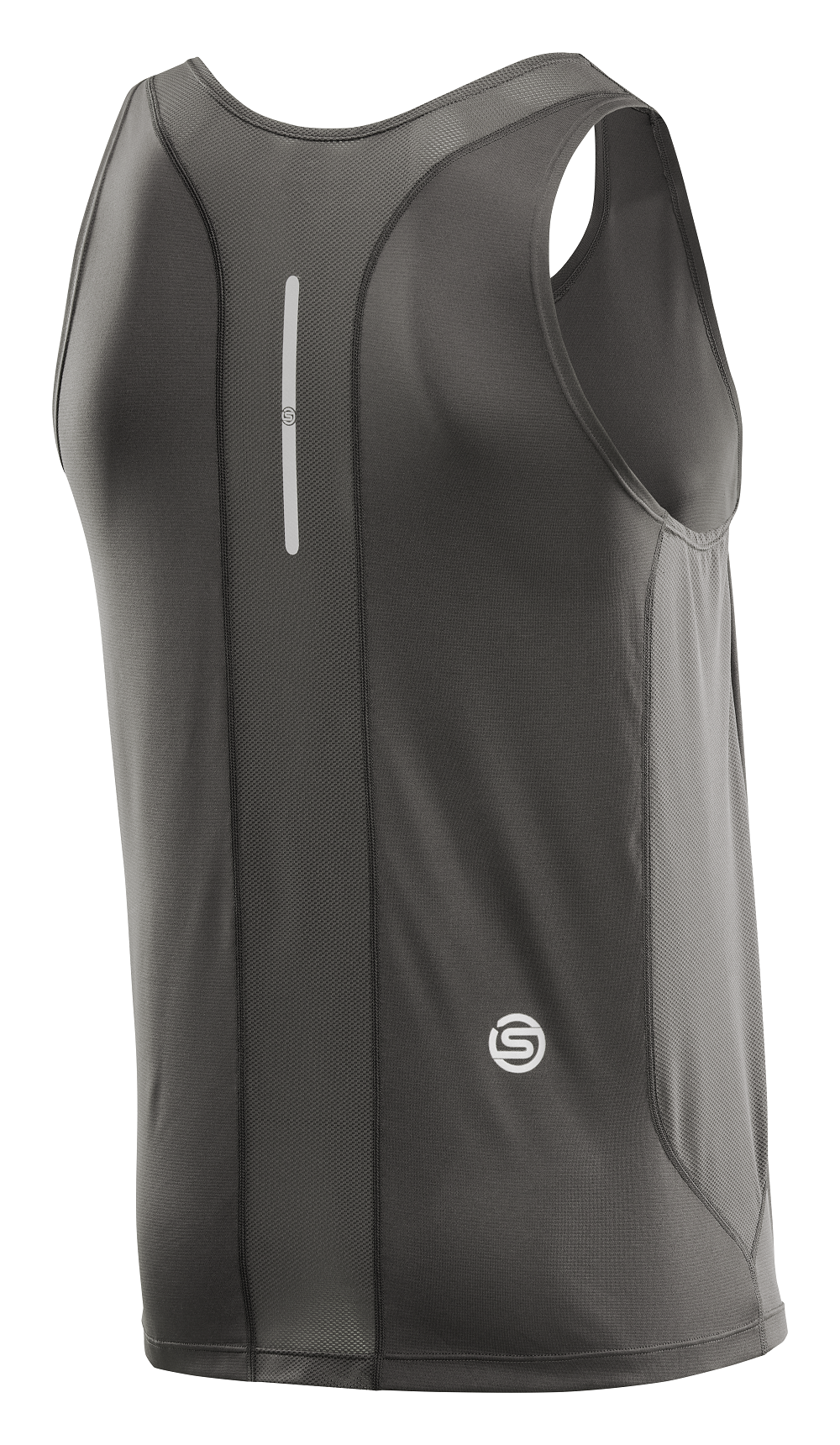 SKINS MEN'S ACTIVEWEAR SINGLET 3-SERIES - CHARCOAL