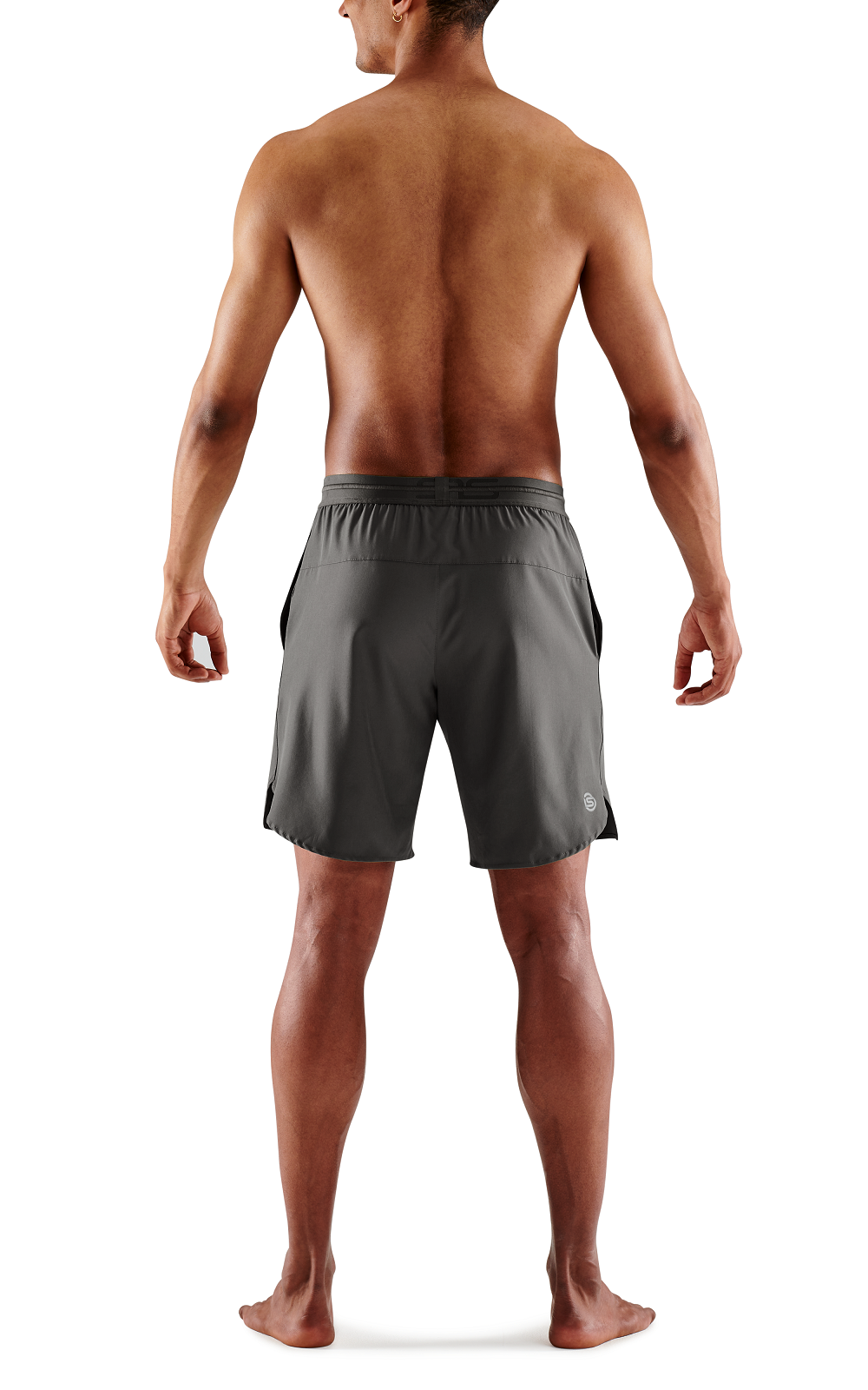 SKINS MEN'S ACTIVEWEAR X-FIT SHORTS 3-SERIES - CHARCOAL